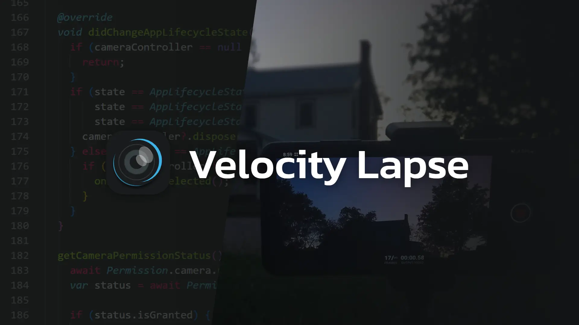 The Journey Behind Velocity Lapse (Part 1)