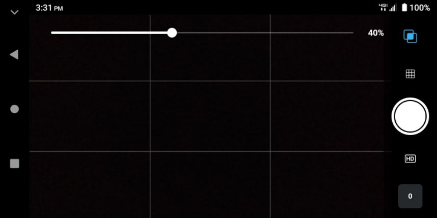 Manual capture view